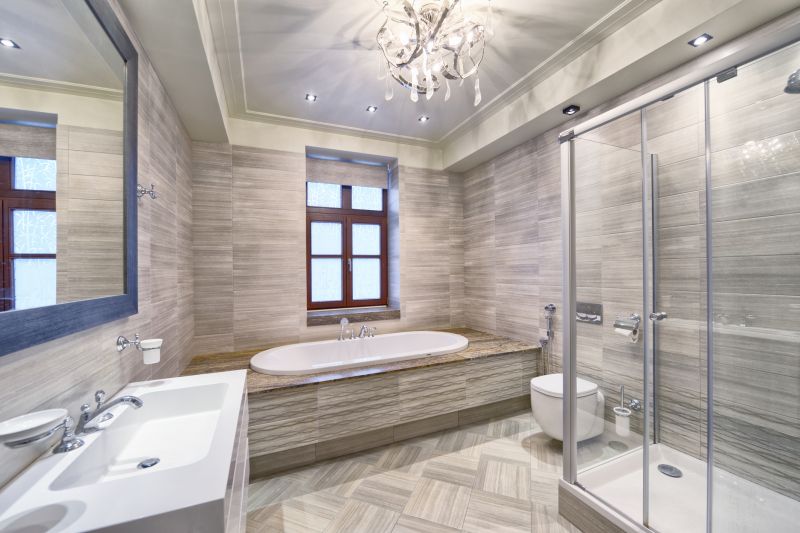 Luxury Bathroom with Soaking Tub