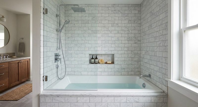 Bathtub Surround Installation detail